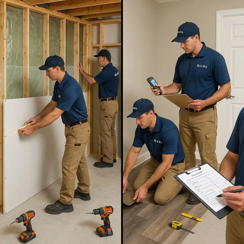 Repairs and Reconstruction process in Berea, KY